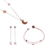 VUCH Trio of infinity Rose Gold - Jewellery Gift Set