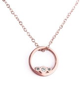 VUCH Necklace Ringy Rose Gold - Necklace