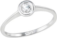 EVOLUTION GROUP 85007.1 White Gold with Diamonds (Au585/1000, 1.08g), size 55 - Ring