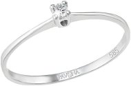 EVOLUTION GROUP 85008.1 White Gold with Diamonds (Au585/1000, 1.16g), size 46 - Ring