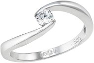 EVOLUTION GROUP 85009.1 White Gold with Diamonds (Au585/1000, 0.67g) - Ring