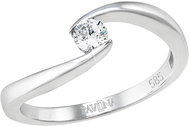 EVOLUTION GROUP 85009.1 White Gold with Diamonds (Au585/1000, 1,84g), size 59 - Ring