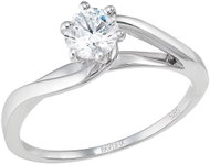 EVOLUTION GROUP 85015.1 White Gold with Diamonds (Au585/1000, 0.92g), size 46 - Ring