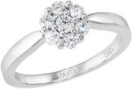 EVOLUTION GROUP 85016.1 White Gold with Diamonds (Au585/1000, 2.09g), size 58 - Ring