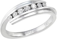 EVOLUTION GROUP 85018.1 White Gold with Diamonds (Au585/1000, 2.30g), size 47 - Ring