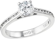 EVOLUTION GROUP 85024.1 White Gold with Diamonds (Au585/1000, 1.98g), size 51 - Ring