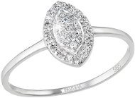 EVOLUTION GROUP 85004.1 White Gold with Diamonds (Au585/1000, 0.77g), size 48 - Ring