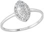 EVOLUTION GROUP 85004.1 White Gold with Diamonds (Au585/1000, 0.81g), size 51 - Ring