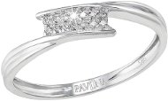 EVOLUTION GROUP 85005.1 White Gold with Diamonds (Au585/1000, 1.04g), size 51 - Ring