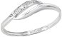 EVOLUTION GROUP 85006.1 White Gold with Diamonds (Au585/1000, 0.62g), size 51 - Ring