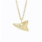 JSB Bijoux Shark's Tooth with Clear Swarovski Stone Gold-plated 61300904g-cr - Necklace