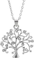 JSB Bijoux Tree Steel with Swarovski Stones 61300968cr - Necklace