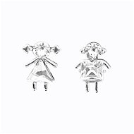 JSB Bijoux Figures with Clear Crystals 61400856cr - Earrings