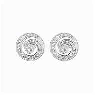 JSB Bijoux Spiral Pendant with Swarovski Crystals 61400903cr - Earrings