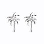 JSB Bijoux Palmy s krystaly Swarovski 61400927cr - Náušnice