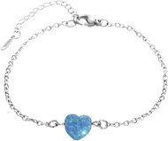 JSB Bijoux Opal Heart in Blue 61500931bl - Bracelet