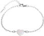 Bracelet JSB Bijoux Opal Heart in White 61500931wh - Náramek