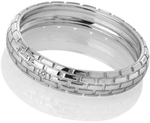 HOT DIAMONDS Woven DR234 (Ag 925/1000, 2.1g), size 52 - Ring - Main image