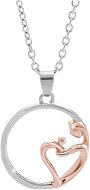 JSB Bijoux Strieborný náhrdelník Materská láska s kryštálmi značky Swarovski 92300433 (Ag 925/1000; 2,1 g) - Náhrdelník