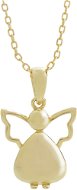 JSB Bijoux Strieborný náhrdelník Anjelik s kryštálmi značky Swarovski pozlátený 92300434g (Ag 925/1000) - Náhrdelník