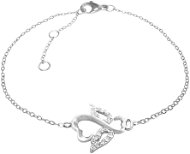JSB Bijoux Silver Bracelet Angel with Swarovski Crystals 92500406cr (Ag 925/1000; 1,58g) - Bracelet