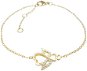 JSB Bijoux Silver Bracelet Angel with Swarovski Crystals Gold-plated 92500406g-cr (Ag 925/1000; 1 - Bracelet