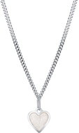 PRAQIA Cream heart KO6347_CU035_40 (Ag925/1000, 1,55 g) - Necklace