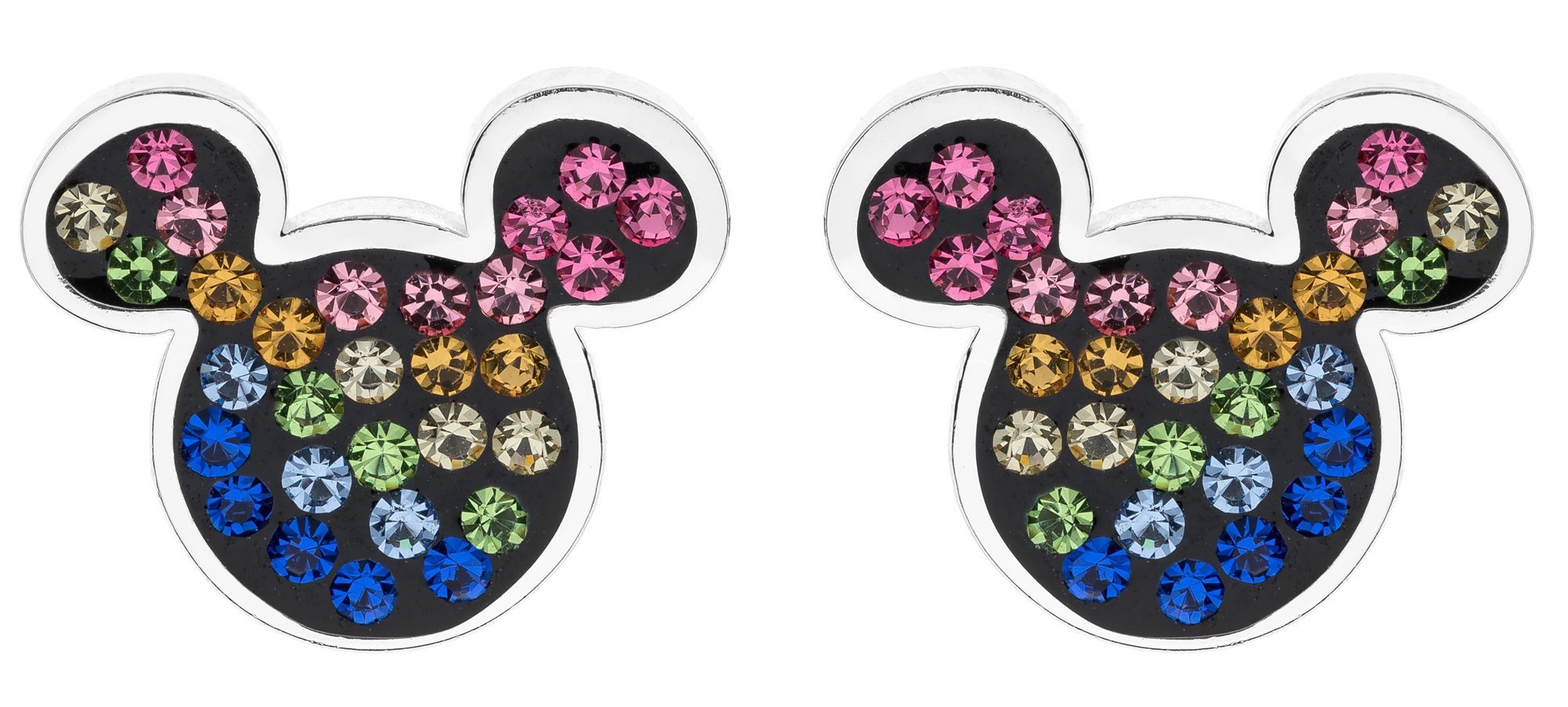 DISNEY Mickey egér ezüst fülbevaló E902878RRML-B