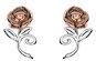 DISNEY strieborné náušnice ružičky E905453TL (Ag 925/1000, 0,88 g) - Náušnice