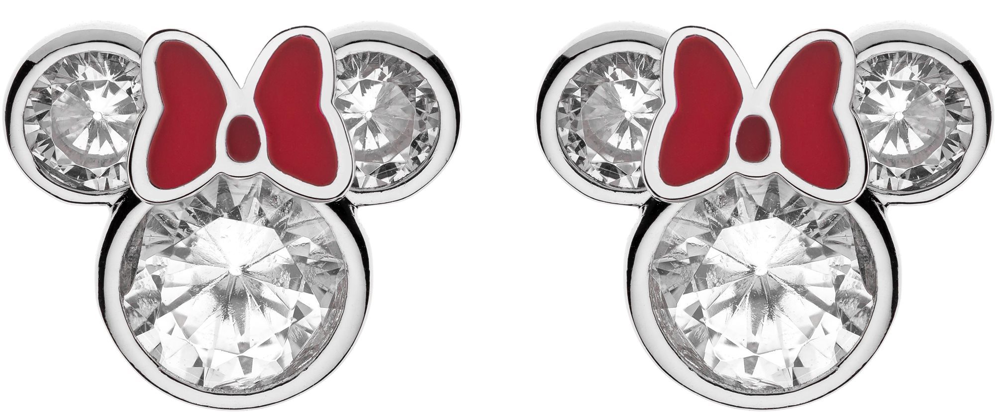 DISNEY Minnie E902851RZWL ezüst fülbevaló (Ag 925/1000, 1,78 g)