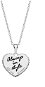 DISNEY Mickey and Minnie Silver Necklace CS00023SL-P - Necklace