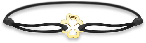 DOLCZE Quatrefoil Black 420007 (Au 585/1000, 0,55g) - Bracelet - Main image