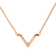 VUCH Necklace Gold Visage - Necklace