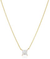 SIF JAKOBS Ellera Quadrato necklace SJ-N42279-CZ-YG (Ag 925/1000, 2,8 g) - Necklace
