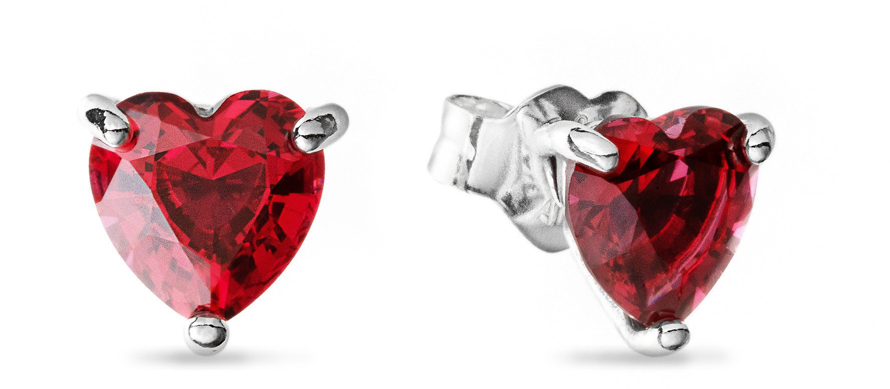 PANDORA 292549C01 Piros szív