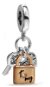 PANDORA 782506C01 Kétszínű hármas medál Kulcs, lakat és szív (Ag 925/1000, 2,7 g) - Medál