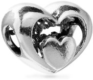 PANDORA Děrované srdce s nápisem 792512C00 - Charm