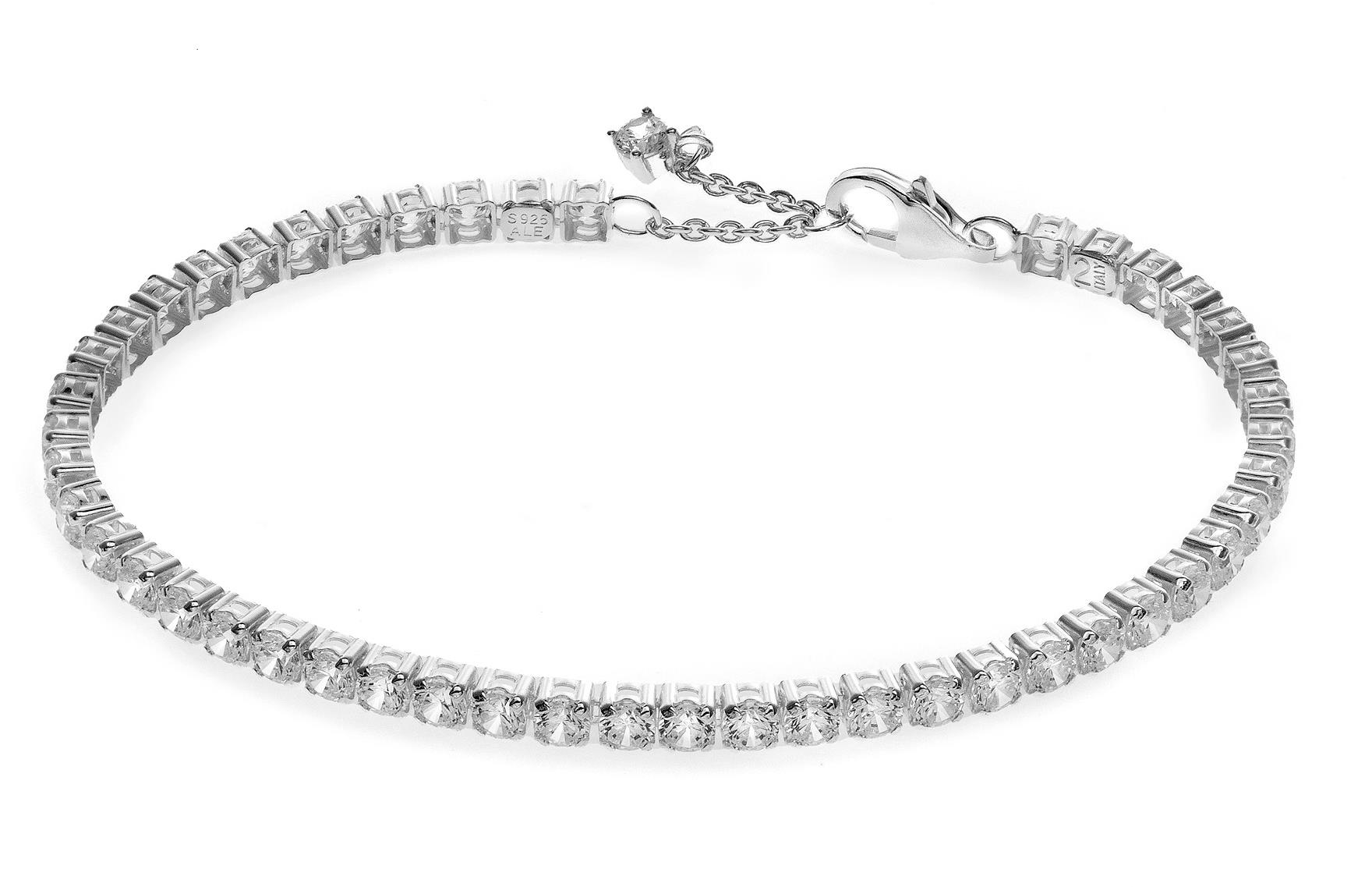 PANDORA Szikrázó köves teniszkarkötő 591469C01-16 (Ag 925/1000, 4 g)