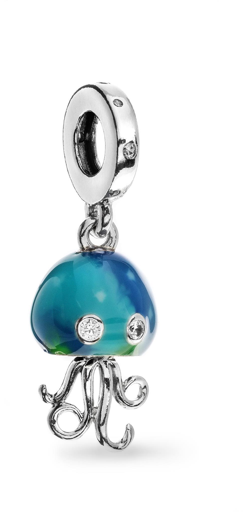 PANDORA 792704C01 Színváltó medúza medál (Ag 925/1000, 2,4 g)