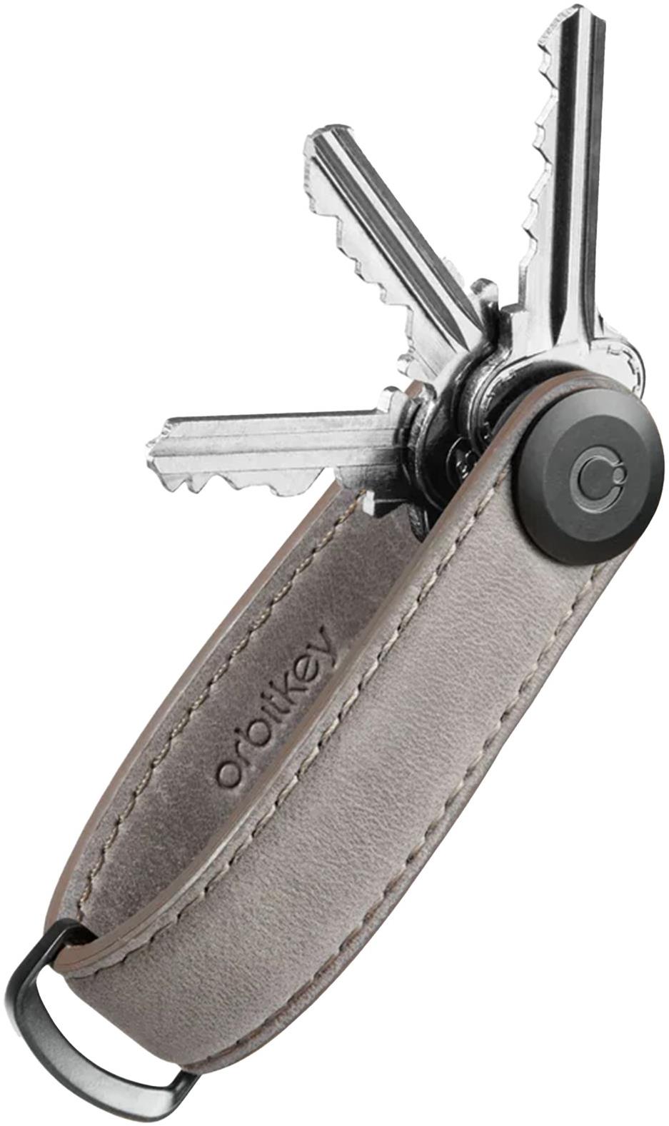 ORBITKEY Key Organiser 2.0 Crazy Horse Seasonal Colours - Driftwood