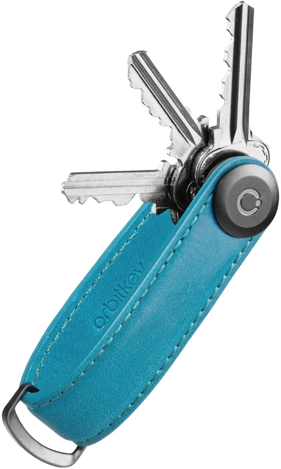 ORBITKEY Key Organiser 2.0 Crazy Horse Seasonal Colours - Teal