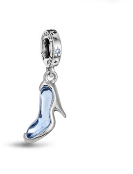 Pandora 793071C01 Disney Hamupipőke üvegcipője függő charm (Ag925/1000 ...