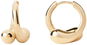 PDPAOLA Pozlacené náušnice Loop Hoops AR01-C85-U (Ag 925/1000, 6,65 g) - Náušnice