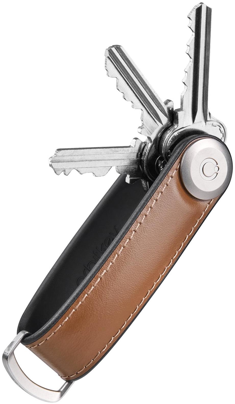 ORBITKEY Key Organizer Leather 2.0 - Acorn