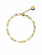 FURIOSA Paperclip Vibe bracelet gold - Bracelet