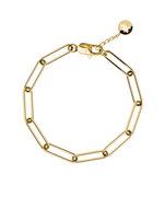 FURIOSA Paperclip Fire bracelet gold - Bracelet