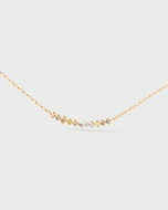 PDPAOLA Gold plated necklace Lotus CO01-951-U (Ag 925/1000, 2,1 g) - Necklace