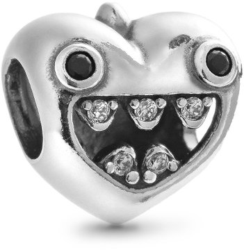 PANDORA 793768C01, srdce mamičkinej príšerky (Ag 925/1000, 2 g ...