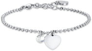 LUCA BARRA Tennis bracelet with purple crystals - Bracelet