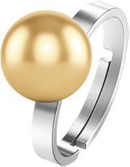 LUCA BARRA Steel ring - Ring - Main image
